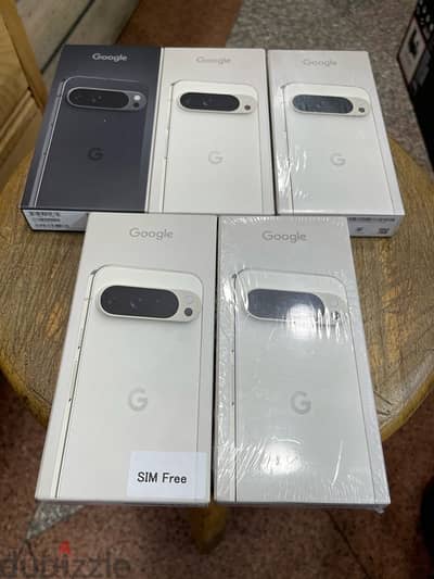 Google Pixel 9 Pro XL 256/128G White جديد متبرشم