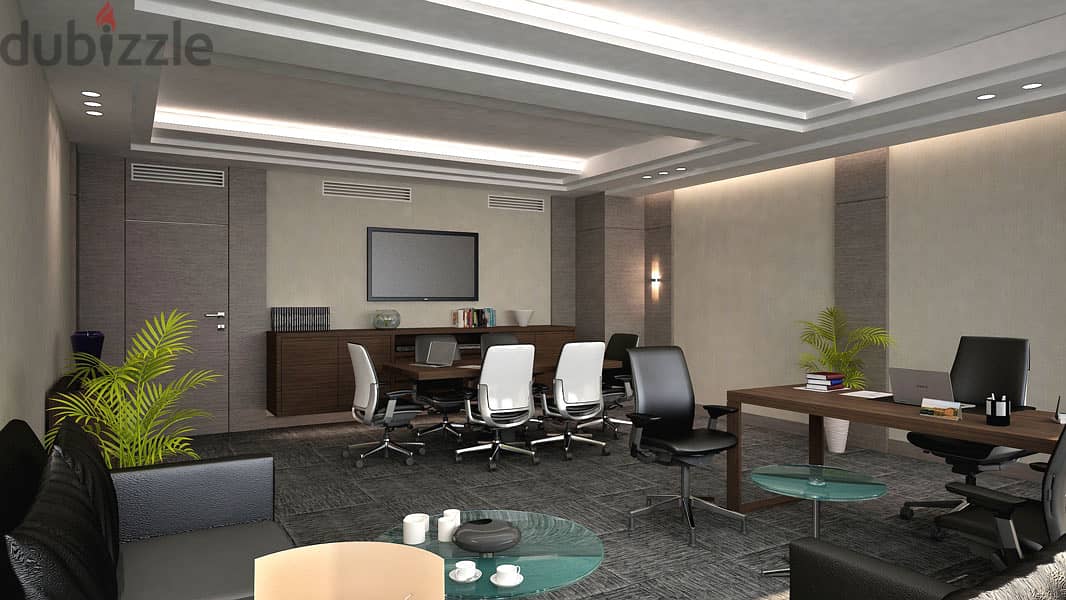 مصمم (3D) لديكورالمكاتب والشركات . . . 3D OFFICE DESIGN 12