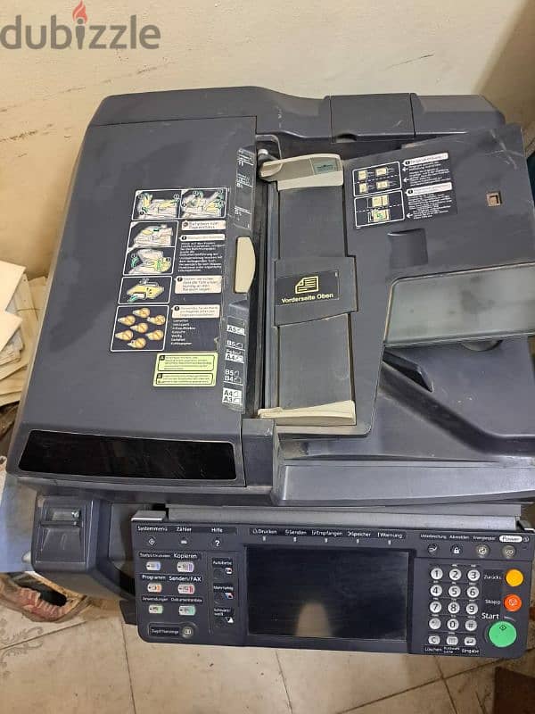 ماكينة Kyocera  Taskalfa 250ci وماكينة kyocera "fs6025mfp 1