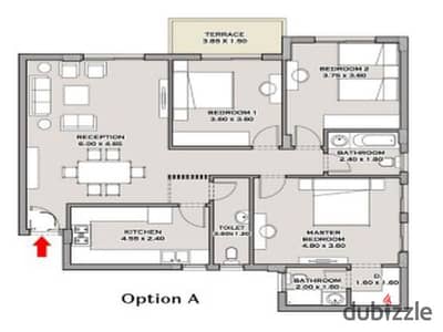 Apartment 146 M Prime Location @ Taj City compound ready to move