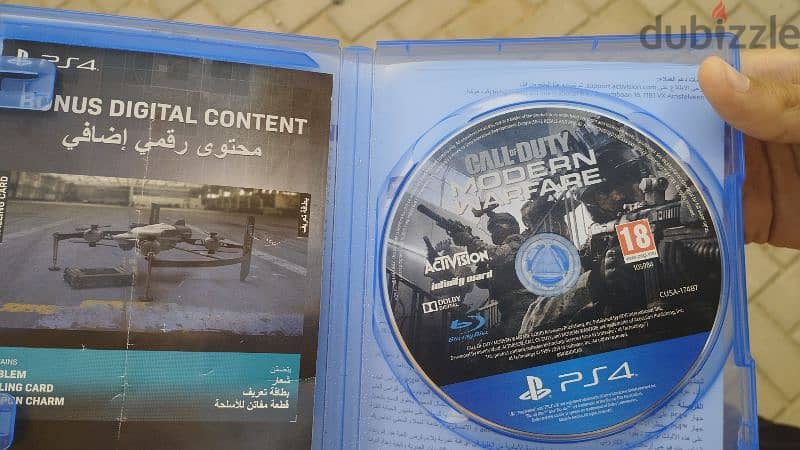 call of duty modern warfare ps4 مستعملة 2