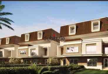 Townhouse for sale in Sarai Compound in New Cairo, near Al-Rehab.