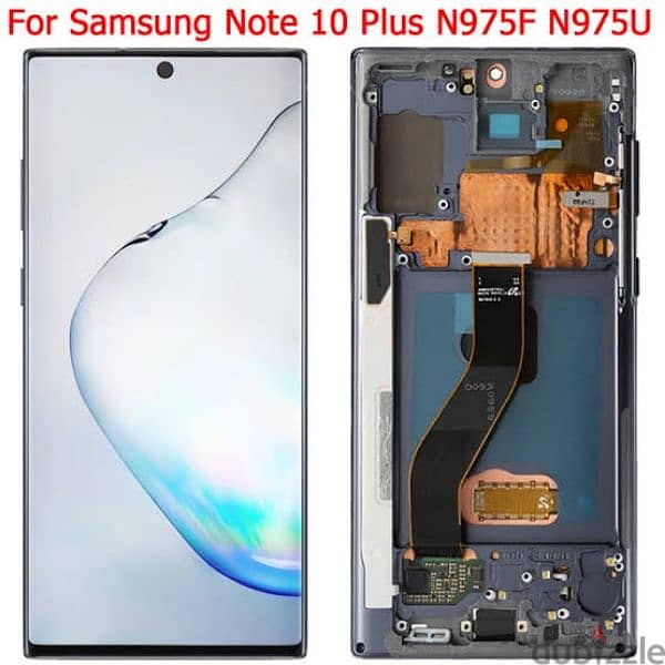 مطلوب شاشه samsung note 10 plus ولو فيها ديفوه بسيط 0