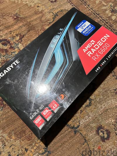 AMD RX 6600 8GB Gaming GPU 3 Fans -  كارت شاشة جيمينج ٣ مراوح