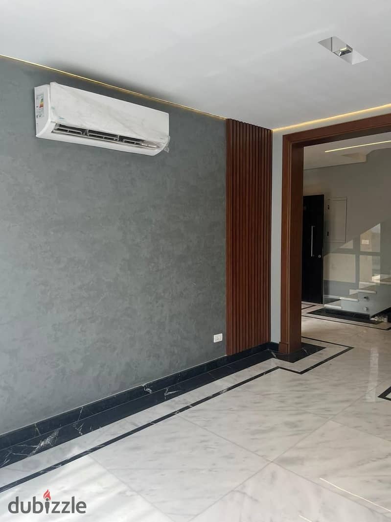 تريبلكس 4 غرف نصف مفروش بالاجهزه للإيجار في ايستاون التجمع الخامس   Triplex rent Eastown 10