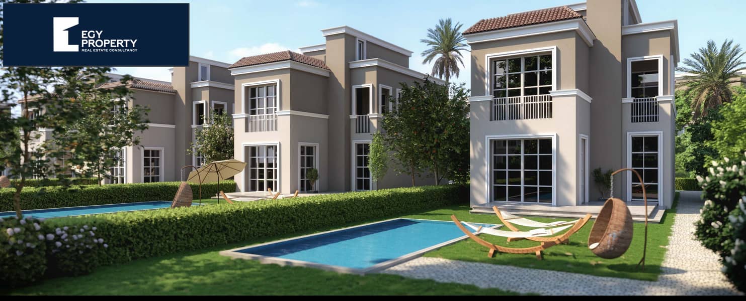 Villa in Compound Butterfly in el mostakbal city with lowest price in market installments up to 8 years 1