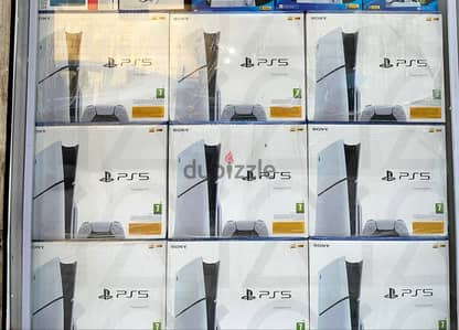 بلايستيشن 5  سلم جديد PS5 قسط وكاش ضمان 6 شهور Playstation 5 CD Slim