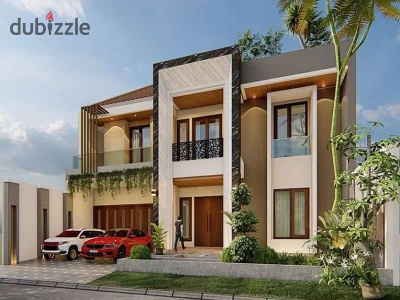 Townhouse Middle with Garden + Roof with installments in Mostakbal City 0