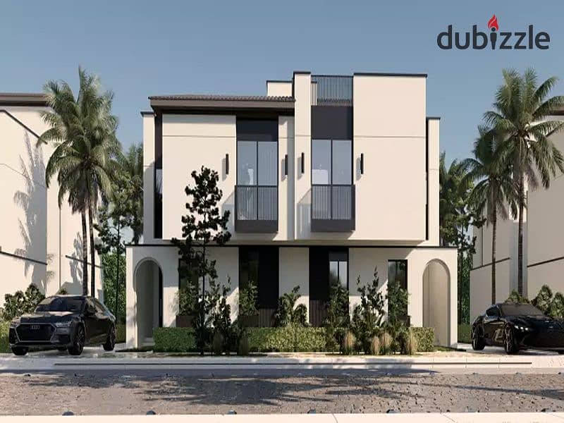 Townhouse Middle with Garden + Roof with installments in Mostakbal City 7