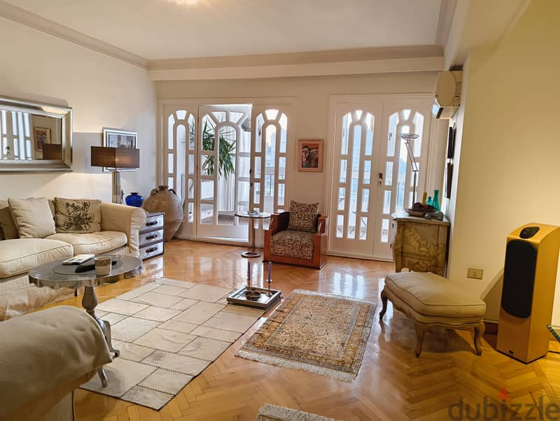 Duplex Haven with Panoramic Views at Mesaha Square, Dokki 9