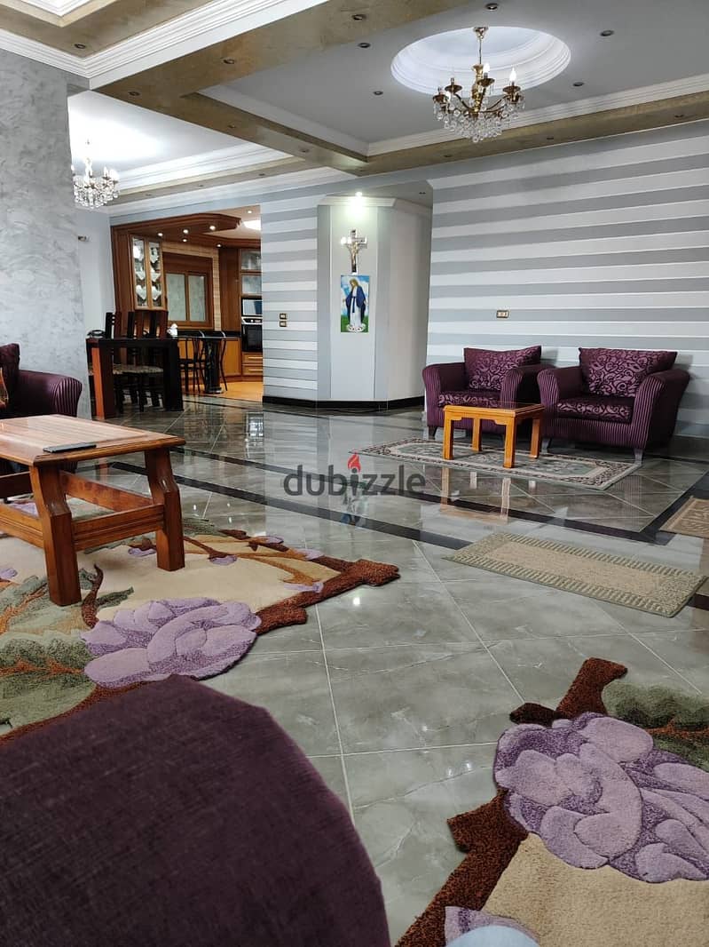 Special Finishes Apartment For Sale 220 Sqm In Al Rehab City Hills 6