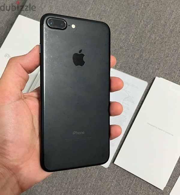 iPhone 7 Plus 32 with Box good condition with 0