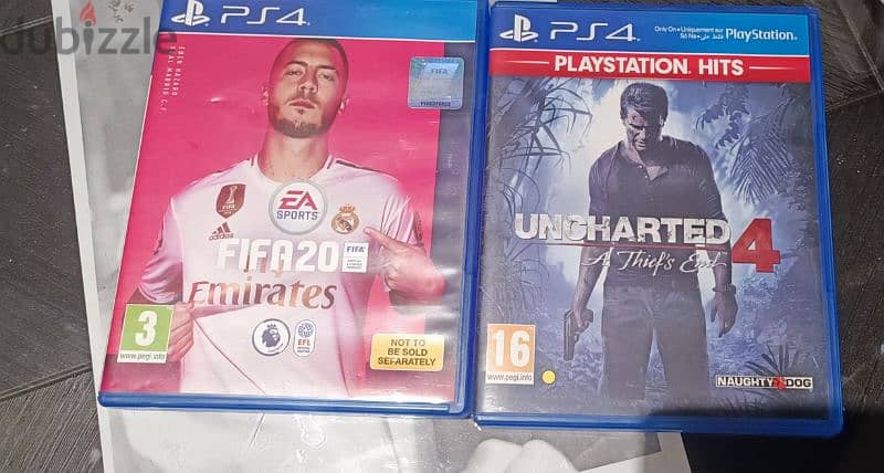 fifa 20 & uncharted 4 1