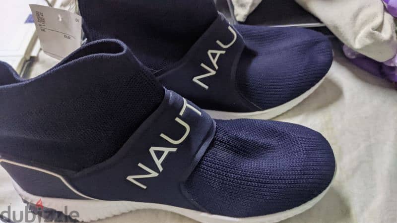 nautica navy blue half 0