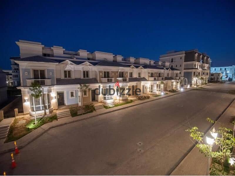 Townhouse for sale in October Park Mountain View Compound, immediate delivery, best view, distinctive location 9