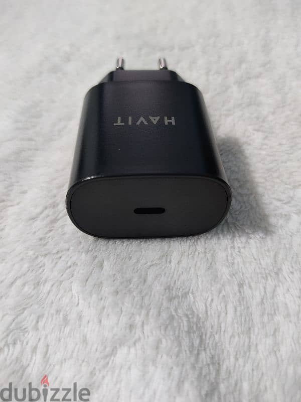 Havit 25w GAN charger + Jsaux 100w USB C cable 2