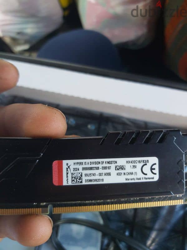 hyperx fury ddr4 3200 cl16 1x8 0