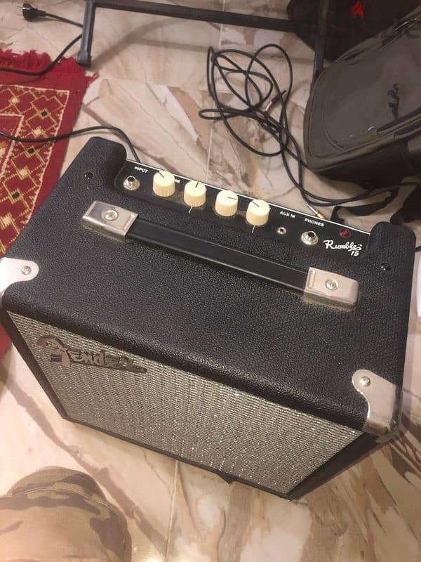 bass amp fender rumble 15 3