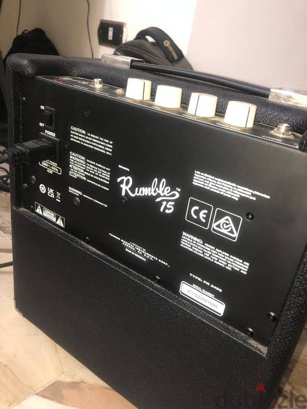 bass amp fender rumble 15 4