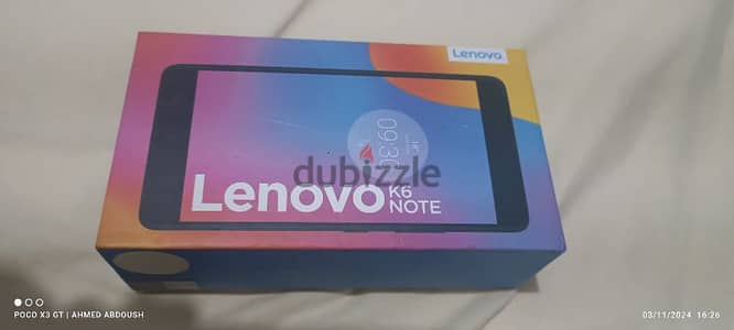 Lenovo K6 note