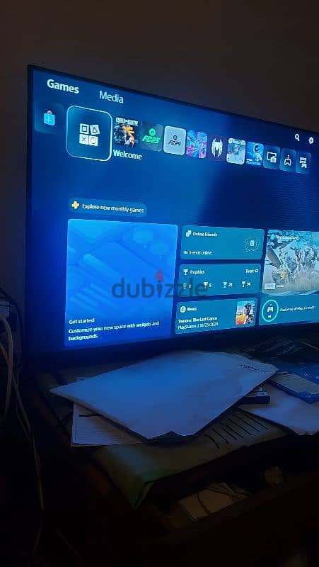 Haier Smart TV 50 inch Qled 4K like new 7