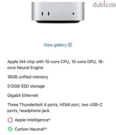 apple Mac mini new M4 chip