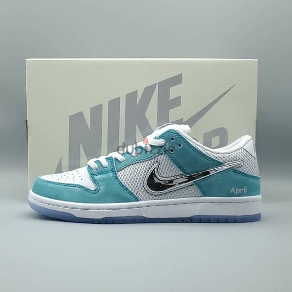 April Skateboards x Dunk Low SB ‘Turbo Green 1