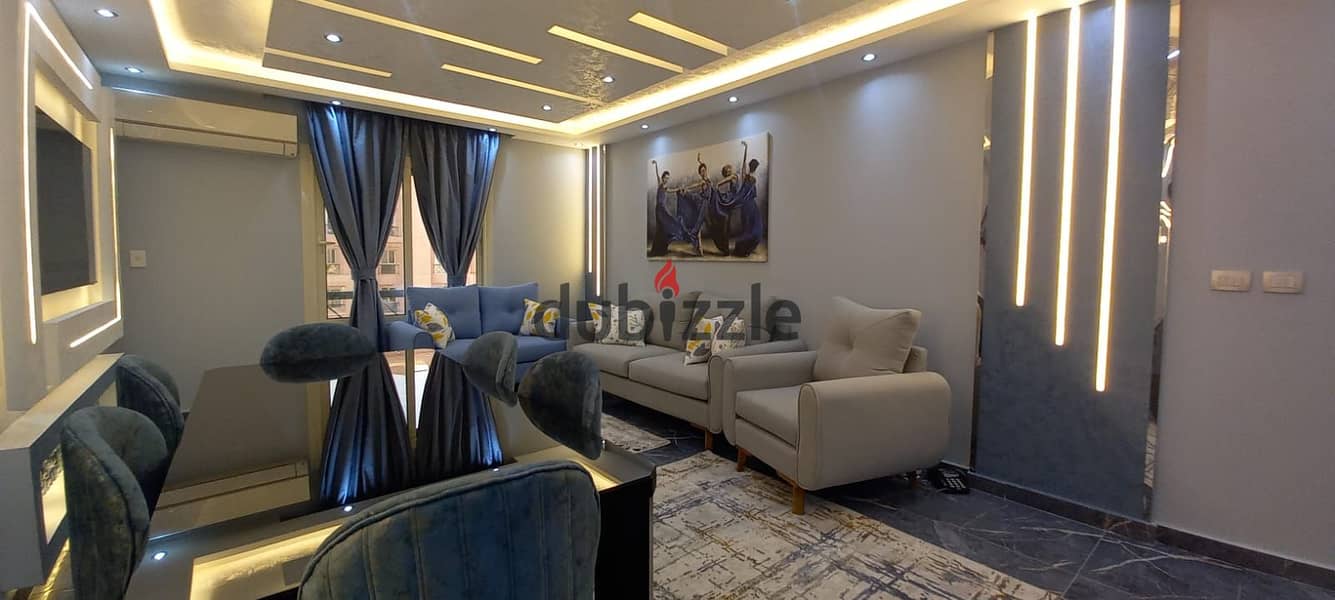 Special Finishes Apartment For Rent Fully Furnished View Garden 90 Sqm In Al Rehab City Phase 1 0