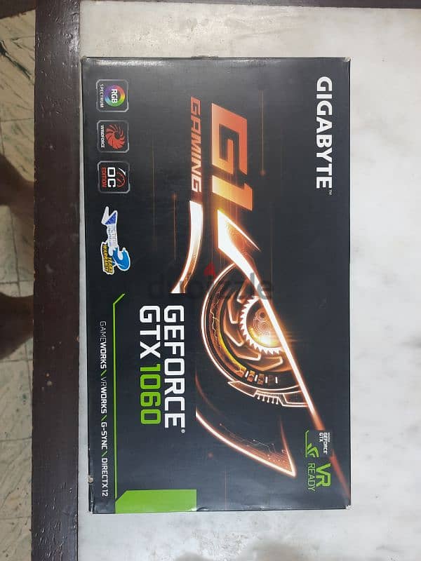 كمبيوتر i7 جيل ثالث بحالة ممتازة gtx 1060 6 gb 2