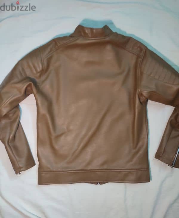 brown leather jacket 2