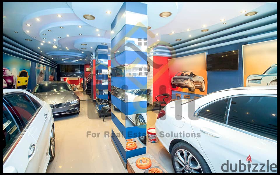 Duplex Shop for Sale 182 m + 40 m attic Sidi bishr (Hilton St. ) 4