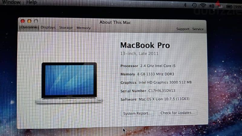 macbook pro 2011 2