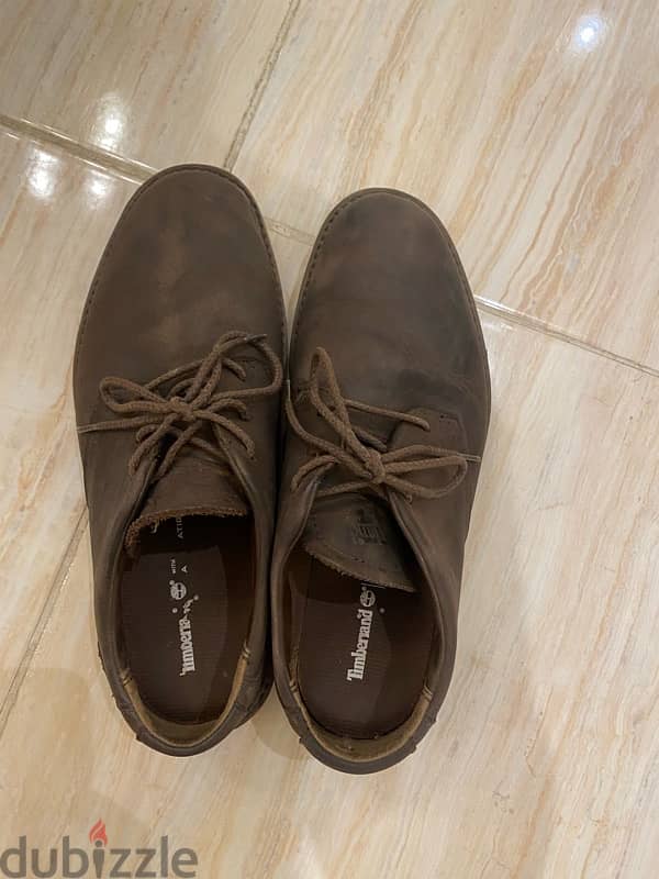 Timberland brown shoes 1