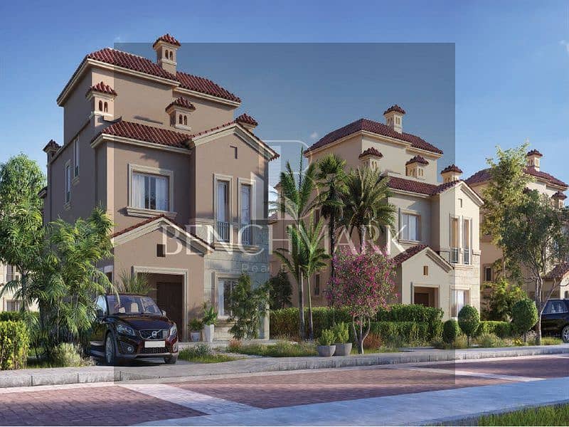 Villa 230 meters for sale, immediate delivery in La Vista City Compound, New Cairo, next to the Fifth Settlement, with a 30% discount 12