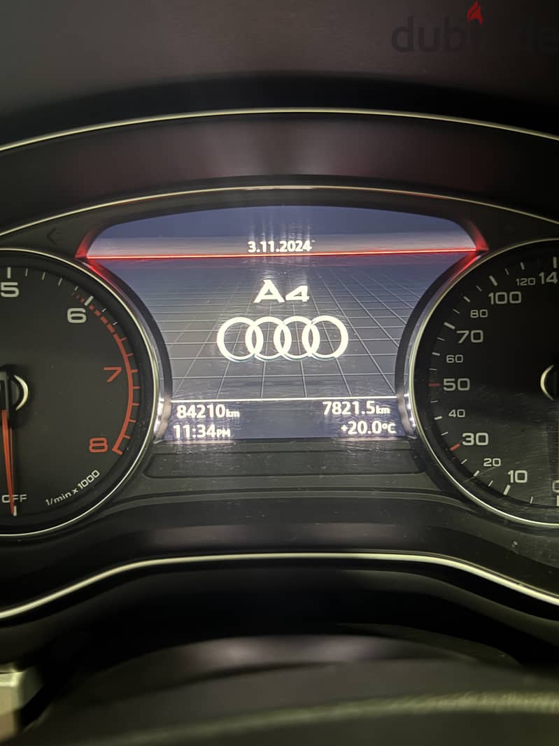 84000 km Audi A4 2019 7