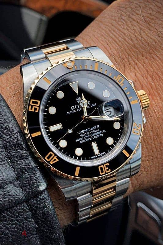 Rolex watch وارد الخارج بالضمان والكتالوج والشنطة صناعه سويسرى 6