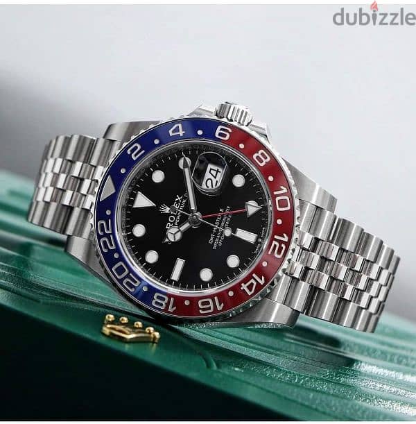 Rolex watch وارد الخارج بالضمان والكتالوج والشنطة صناعه سويسرى 8