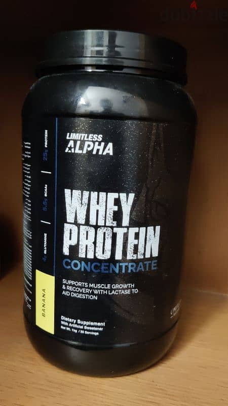 limitless alpha whey protein 1KG 0