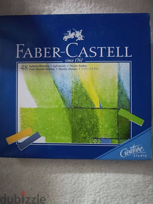 الوان faber castell فابر كاستل خشبية و زيت و سوفت باستيل 2