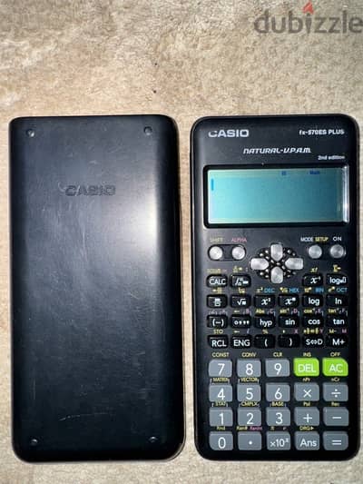 Calculator Casio fx-570ES PLUS 2nd edition Without solar energy