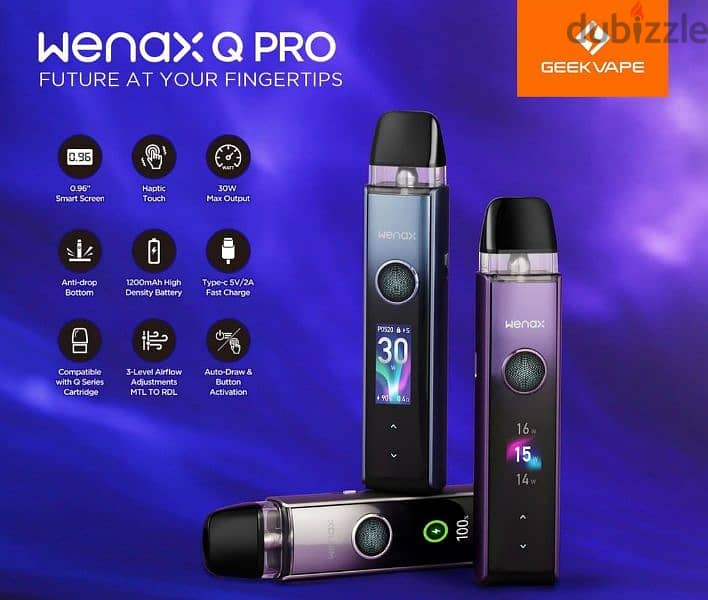 وينكس كيو برو من جيك فيب Geekvape Wenax Q Pro 1