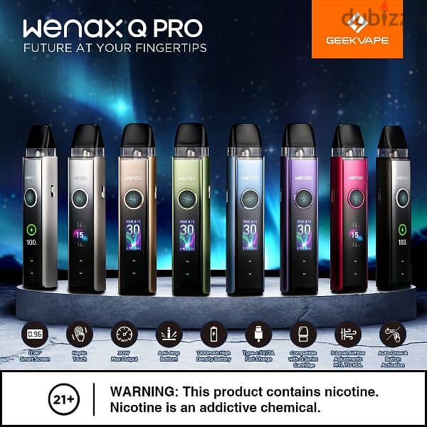 وينكس كيو برو من جيك فيب Geekvape Wenax Q Pro 5