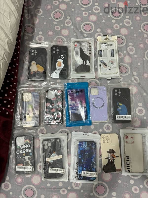 iphone 13 promax covera . . all from shein never used 1