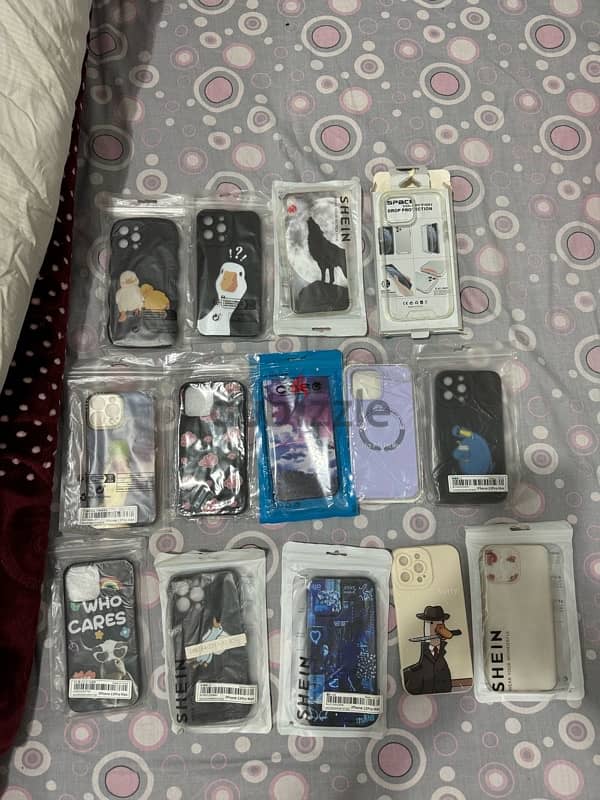 iphone 13 promax covera . . all from shein never used 2