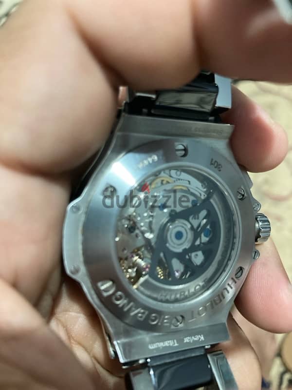 HUBLOT watch BIG ساعة هوبليت طبق الاصل 3