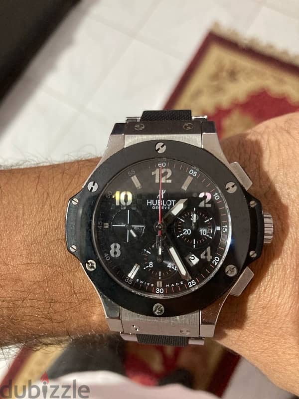 HUBLOT watch BIG ساعة هوبليت طبق الاصل 5