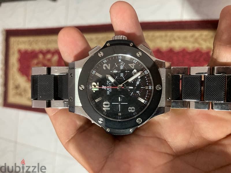 HUBLOT watch BIG ساعة هوبليت طبق الاصل 8