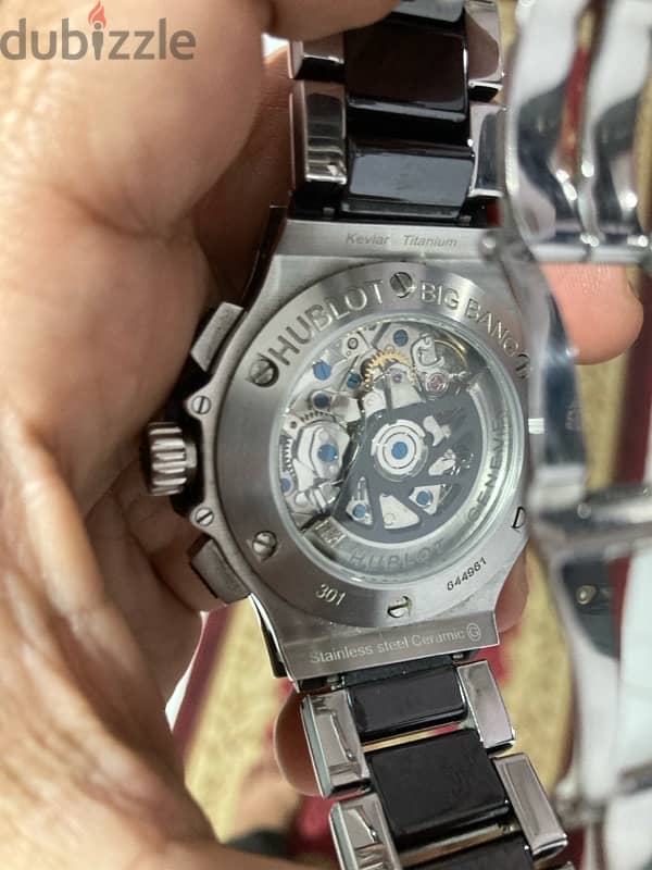 HUBLOT watch BIG ساعة هوبليت طبق الاصل 9