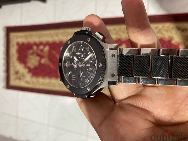 HUBLOT watch BIG ساعة هوبليت طبق الاصل 10