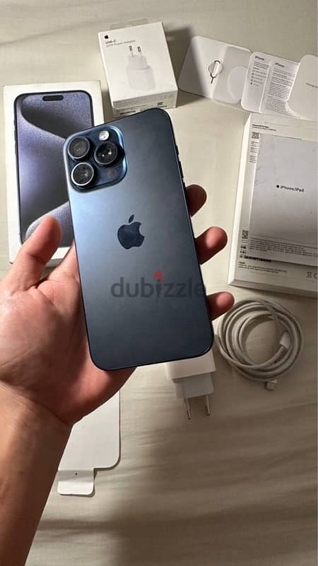 IPHONE 15 PRO MAX 256 GB  Blue Titanium 2